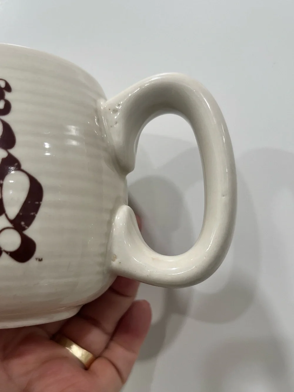 Dunkin’ Donuts the big one 70’s  vintage coffee mug stoneware